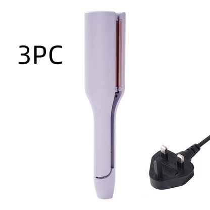 Hair Curling Iron 32mm Deep Wave Hair Curler 4 Temperature Adjustable Fast Heating Crimping Iron Styler Wand For All Hair Style