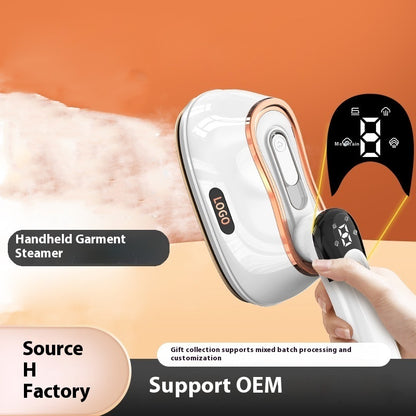 Ferro da stiro a vapore girevole portatile, stiratrice a vapore pieghevole portatile